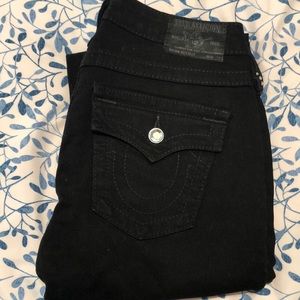 Black true religion skinny jean